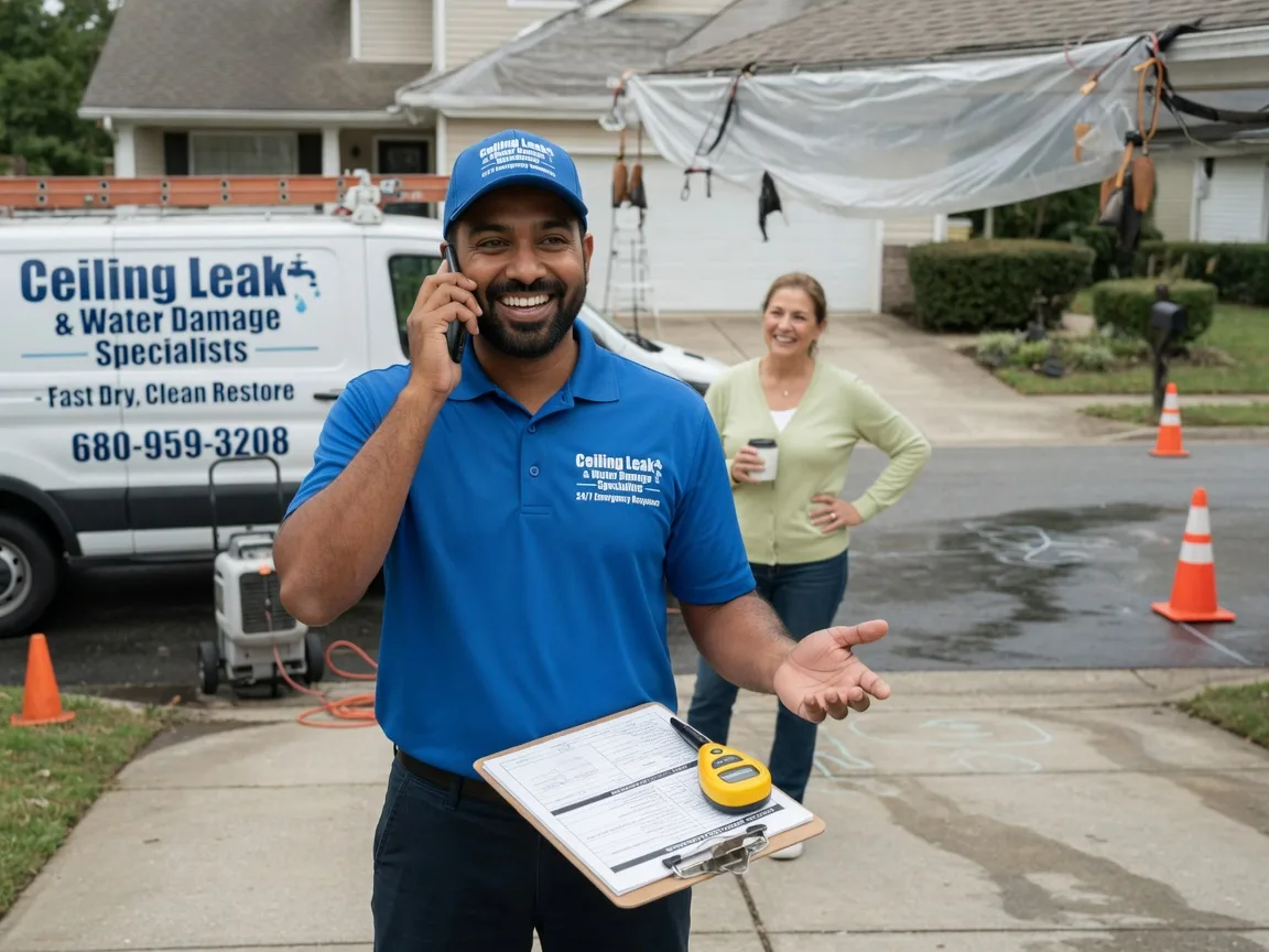 Ceiling Leak Cleanup Prewitt, NM FAQs